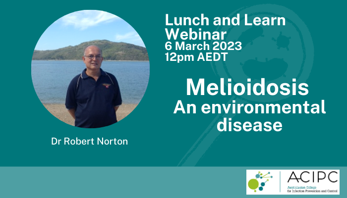 Online Webinar: Melioidosis – An environmental disease