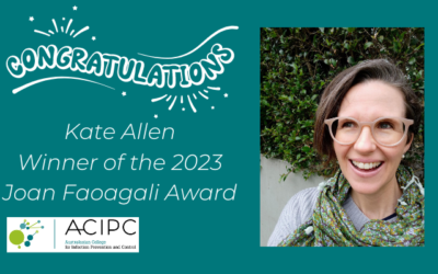 Winner of the 2023 Dr Joan Faoagali Award