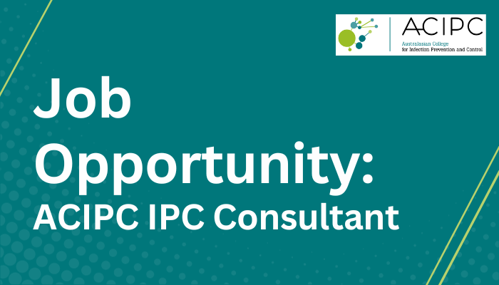 Job Opportunity: ACIPC IPC Consultant