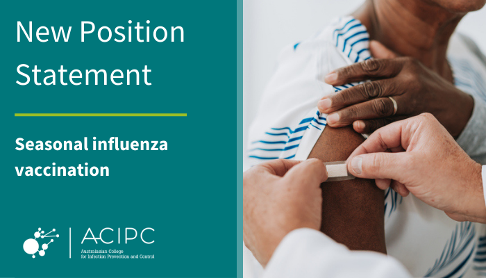 Position statement on seasonal influenza vaccination released