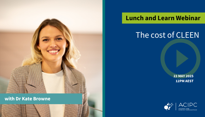 Webinar: The cost of CLEEN