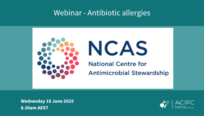 NCAS June webinar – Antibiotic allergies