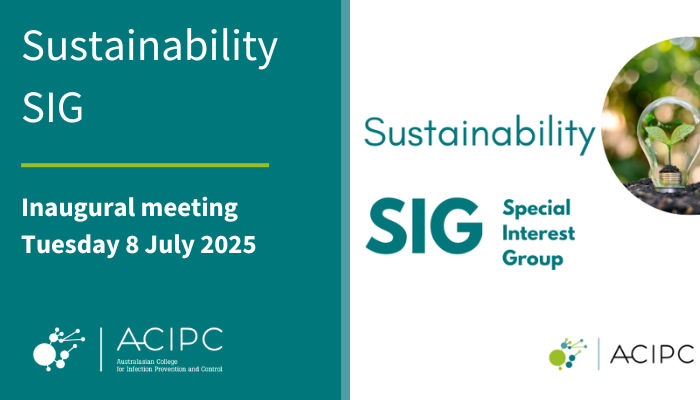 Sustainability SIG inaugural meeting