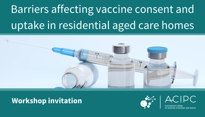 Vaccines in aged care – workshop invitation