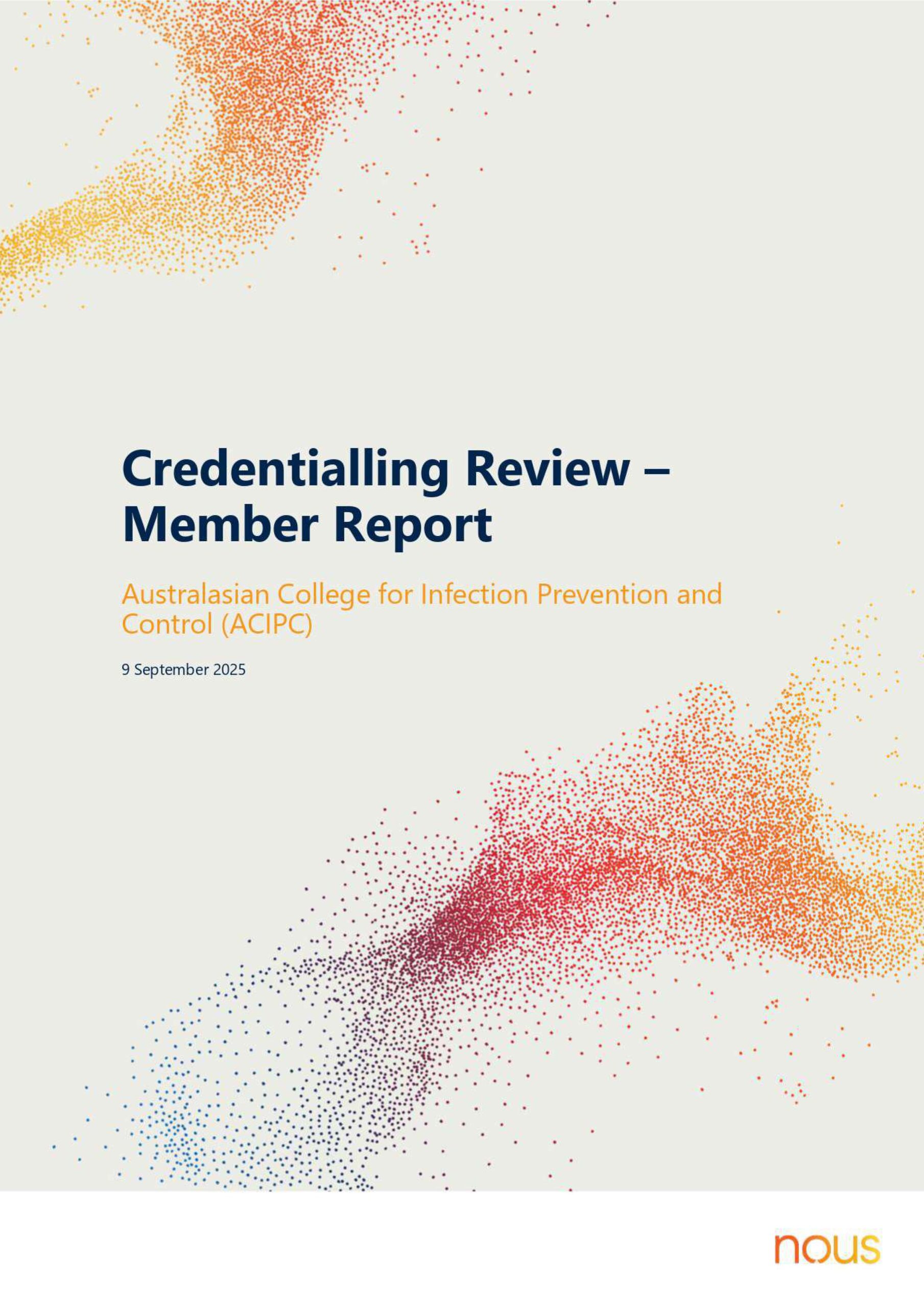 2025-09-09 ACIPC Credentialling Review - Final Report - Member Update_page-0001