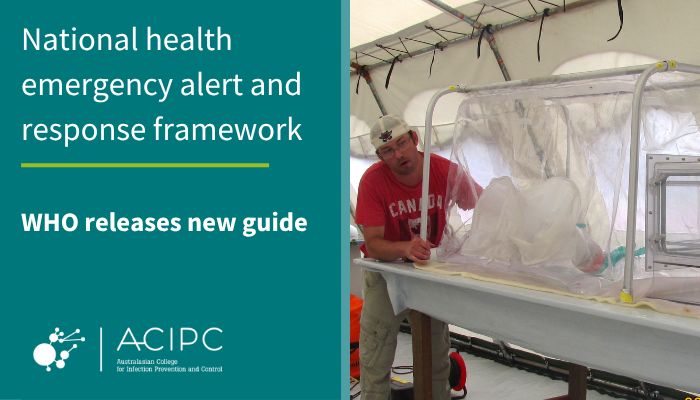 WHO release new emergency alert framework