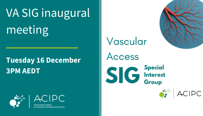 NEW Vascular Access SIG December meeting