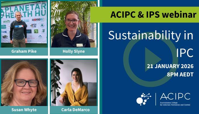 Sustainability in IPC Webinar recording