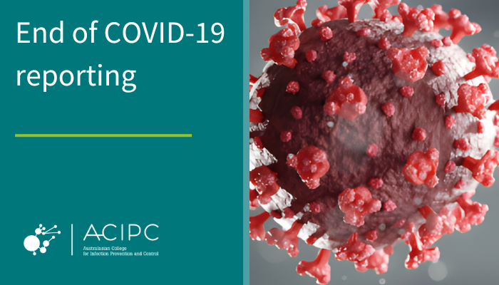 End of COVID-19 reporting