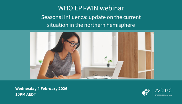 WHO EPI-WIN Webinar Seasonal Influenza
