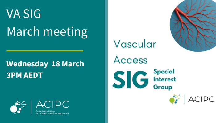 Vascular Access SIG March Meeting