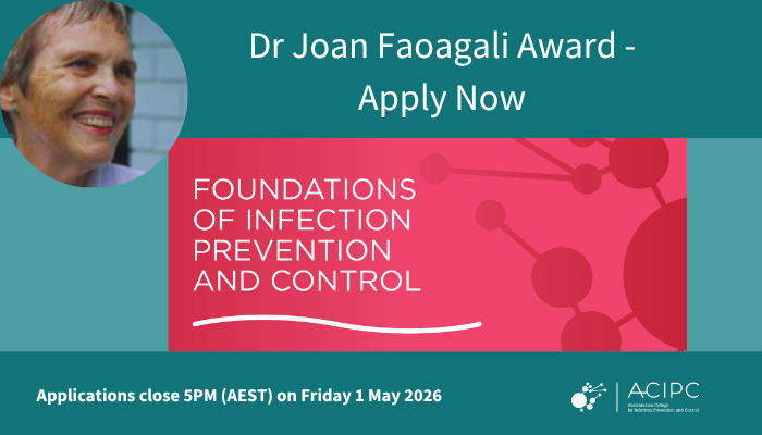 Dr Joan Faoagali Award closing soon
