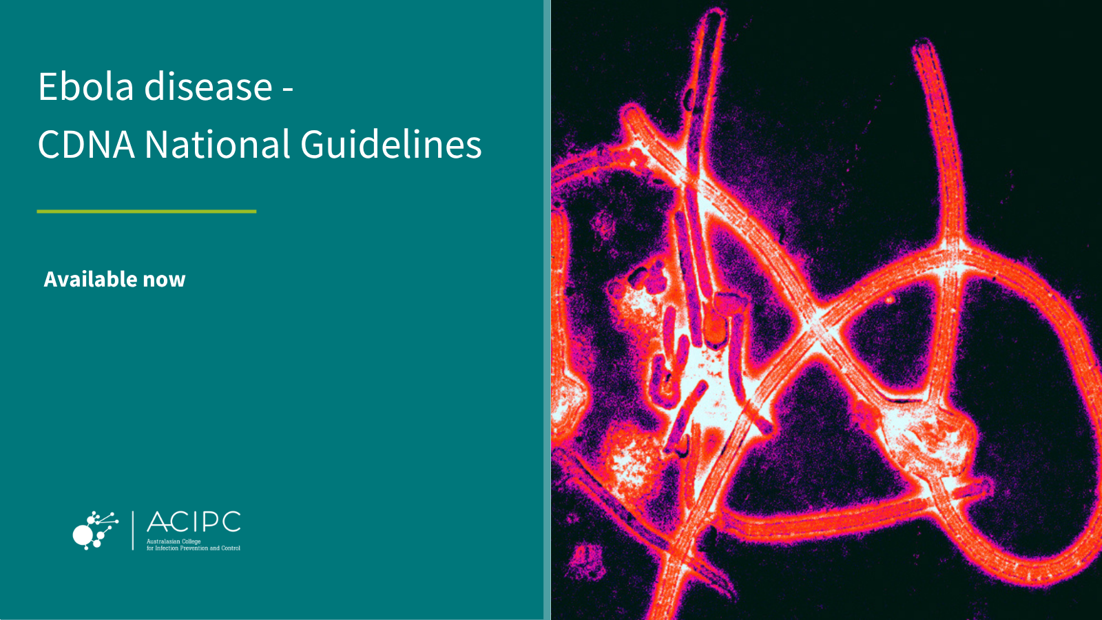 CDNA Ebola National Guidelines for PHUs - ACIPC - Australasian College ...