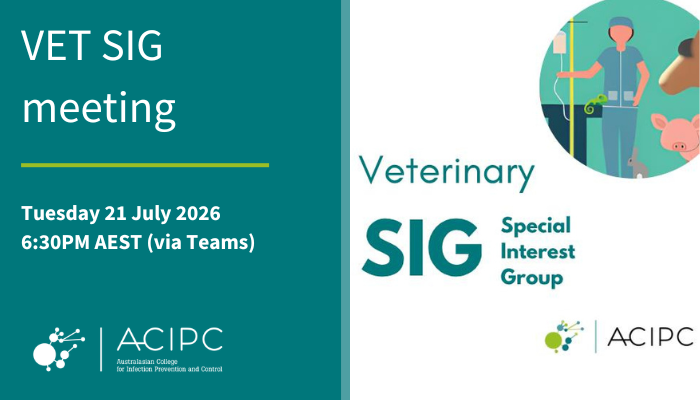 Veterinary SIG July Meeting