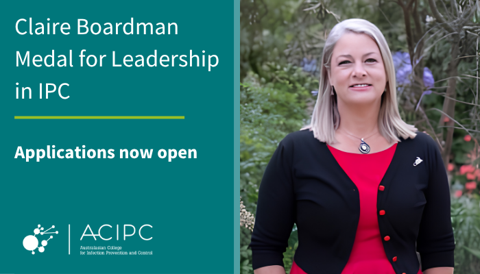 Claire Boardman Medal Applications Open