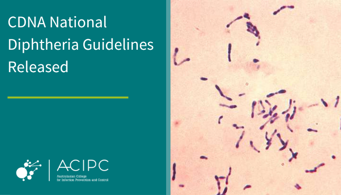 CDNA National Diphtheria Guidelines Released