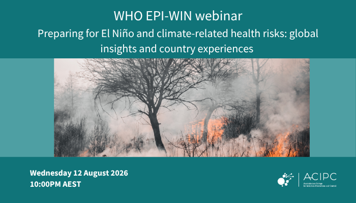 WHO Health Emergencies EPI-Win Webinar